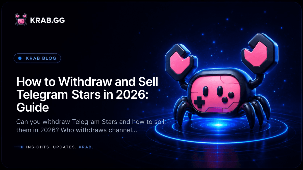 How to withdraw and sell Telegram Stars in 2026 — official withdrawal of earned Stars to TON and the risks of P2P resellers