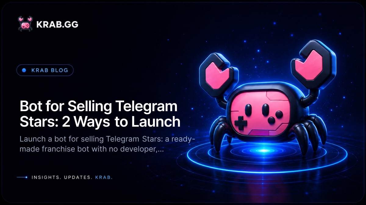 Bot for selling Telegram Stars with auto-delivery: franchise bot and partner API order flow