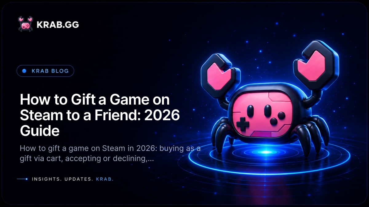 Steam store cart with the Purchase as a gift button — how to gift a game on Steam to a friend