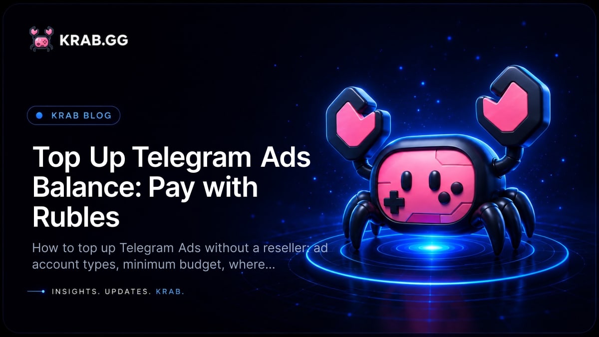 Topping up a Telegram Ads account balance through a Fragment payment link